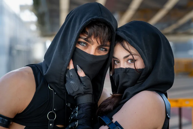Portfolio fotografico - Dettaglio cosplay — ritratto ravvicinato
